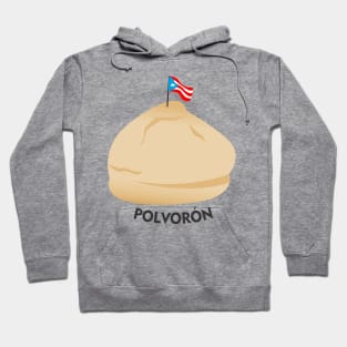 Boricua Polvoron Puerto Rico Cookie Latino Food Hoodie